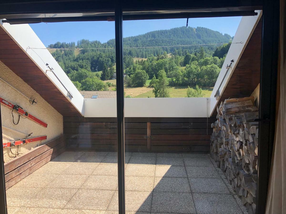 Duplex 6 A 8 Couchages Calme Avec Solarium Plein Sud Apartment Ancelle Exterior photo